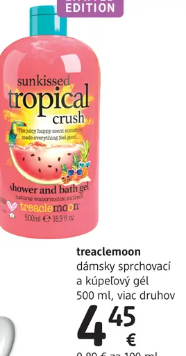 Treaclemoon dámsky sprchovací a kúpeľový gél
