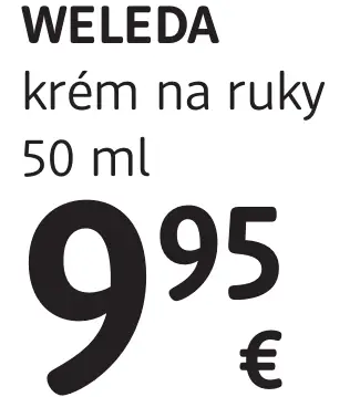 WELEDA krém na ruky