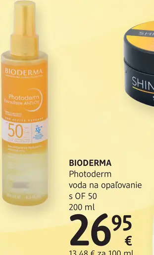 Bioderma Photoderm voda na opaľovanie s OF 50