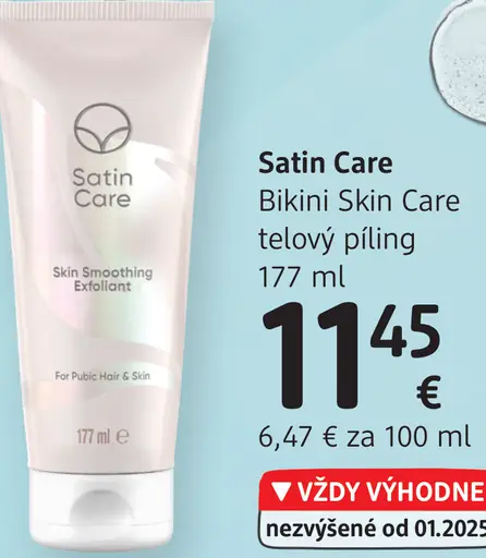 Satin Care Bikini Skin Care telový píling