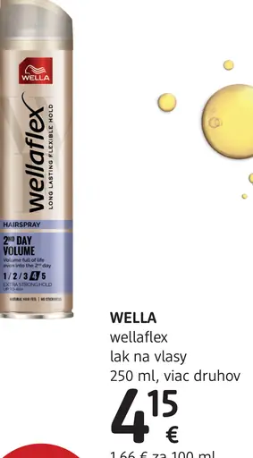Wella wellaflex lak na vlasy