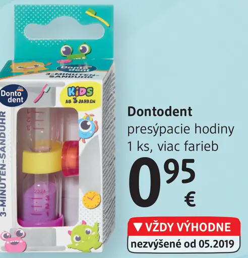 Dontodent presypacie hodiny