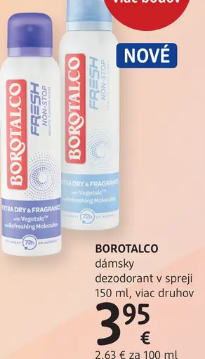 Borotalco dámsky dezodorant v spreji