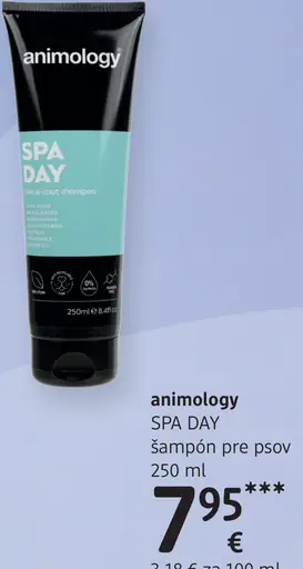 Animology SPA DAY šampón pre psov