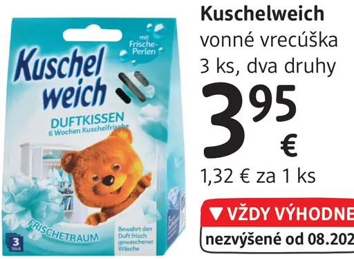 Kuschelweich vonné vrecúška
