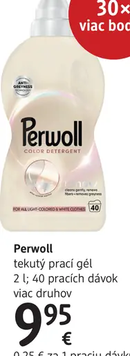 Perwoll tekutý prací gél