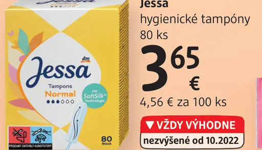 Jessa hygienické tampóny