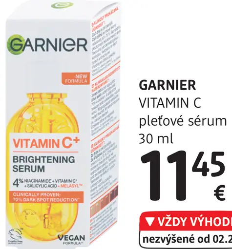 Garnier Skin Naturals pleťové sérum Vitamin C