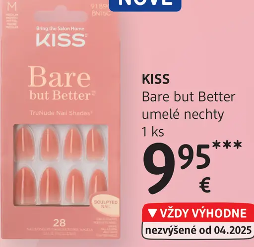 KISS Bare but Better umelé nechty