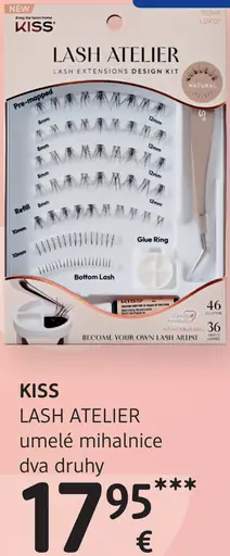 KISS LASH ATELIER umelé mihalnice