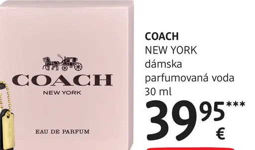 Coach New York dámska parfumovaná voda