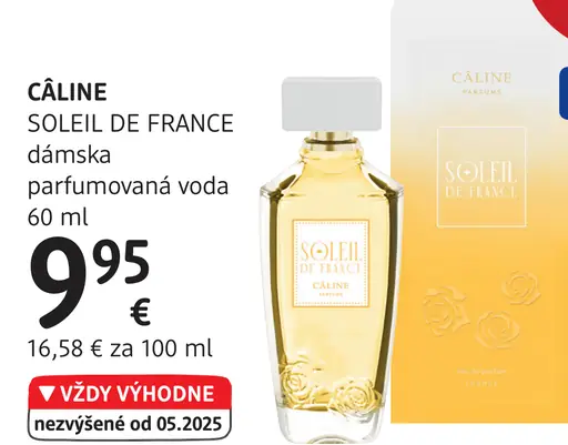 Čáline Soleil de France dámska parfumovaná voda