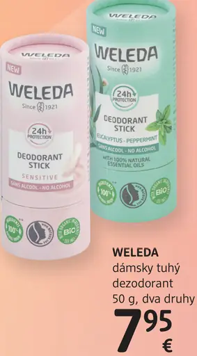 Weleda dámsky tuhý dezodorant