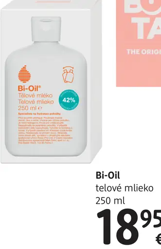 Bi-Oil telové mlieko