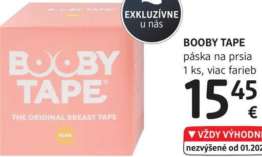 BOOBY TAPE paska na prsia