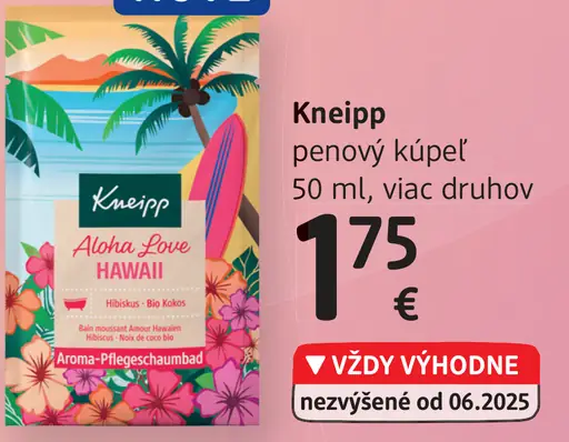 Kneipp penový kúpeľ