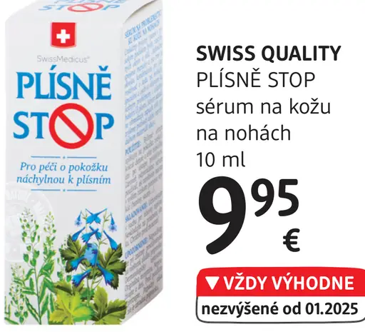 Swiss Quality Plesne Stop sérum na kožu na nohách