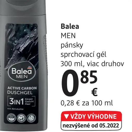 Balea MEN pánsky sprchovací gél