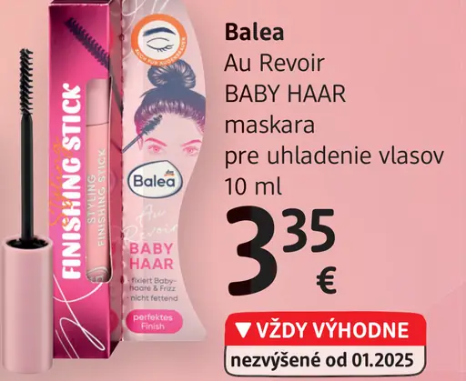 Balea Au Revoir Baby Haar maskara