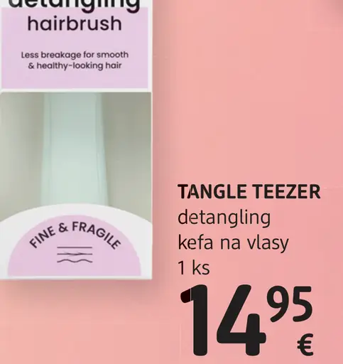 Tangle Teezer detangling kefa na vlasy
