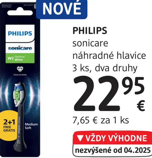 Philips sonicare náhradné hlavice