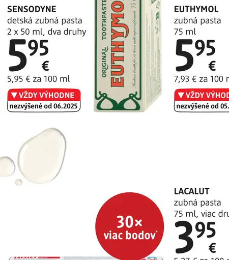 Euthymol zubná pasta