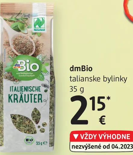 DmBio talianske bylinky