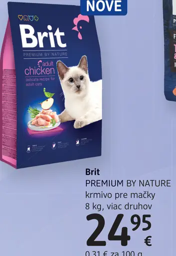 Brit PREMIUM krmivo pre mačky