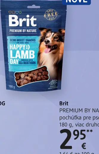 Brit PREMIUM BY NATURE krmivo pre psov