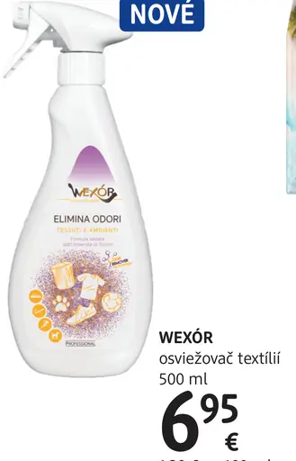 WEXÖR osviežovač textílií