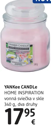 YANkee CANDLe HOME INSPIRATION vonná sviečka v skle