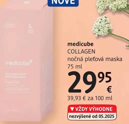 Medicube COLLAGEN nočná pleťová maska