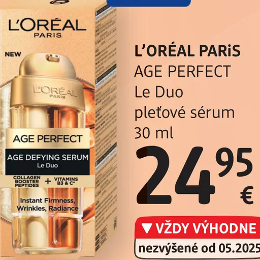 L'Oréal Paris Age Perfect Le Duo pleťové sérum