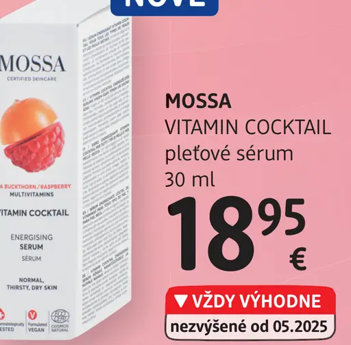 MOSSA Vitamin Cocktail pleťové sérum