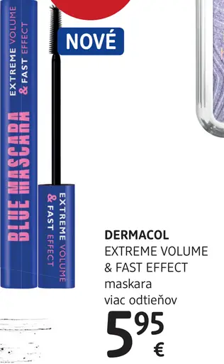 Deramcol Extreme Volume & Fast Effect maskara