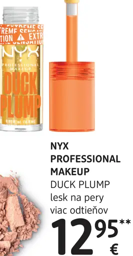 NYX Professional Makeup Duck Plump lesk na pery
