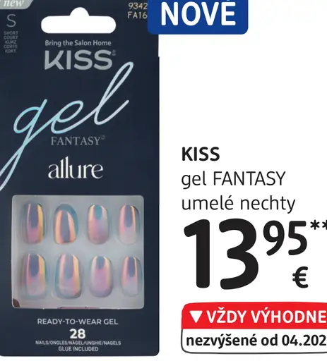 Kiss gel Fantasy umelé nechty