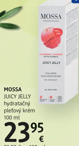 Mossa Juicy Jelly hydratačný pleťový krém