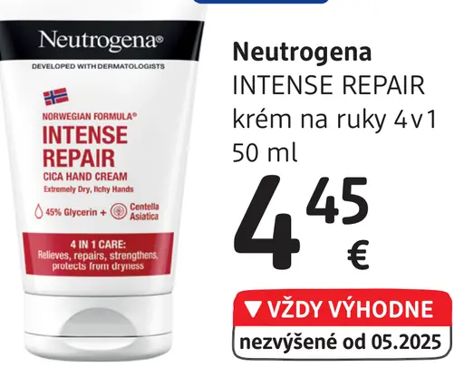 Neutrogena Intense Repair krém na ruky