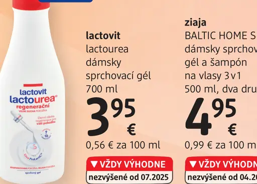 Lactovit dámsky sprchovací gél