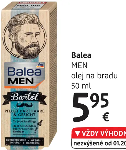 Balea MEN olej na bradu