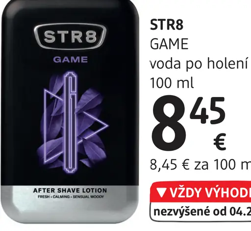 STR8 Game voda po holení
