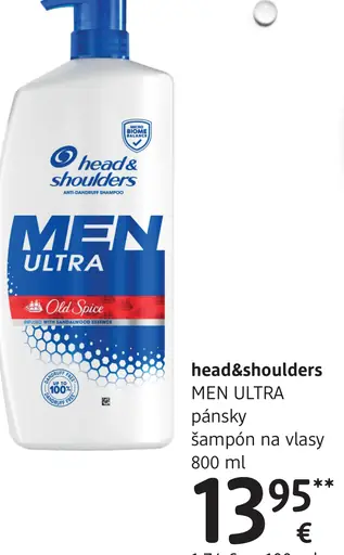Head & Shoulders Men Ultra šampón na vlasy