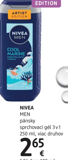 NIVEA MEN sprchovací gél 3v1