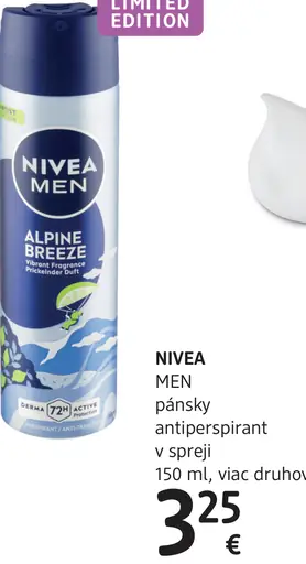 Nivea Men pánsky antiperspirant v spreji