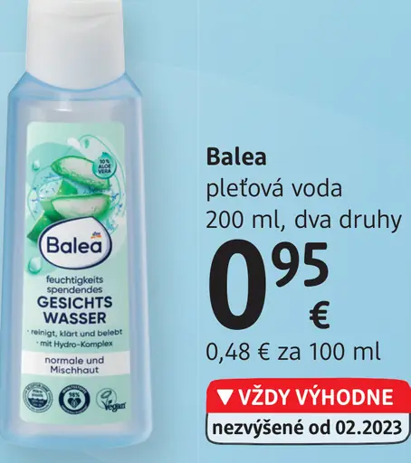 Balea Pleťová voda