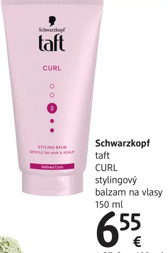 Schwarzkopf taft CURL stylingový balzam na vlasy