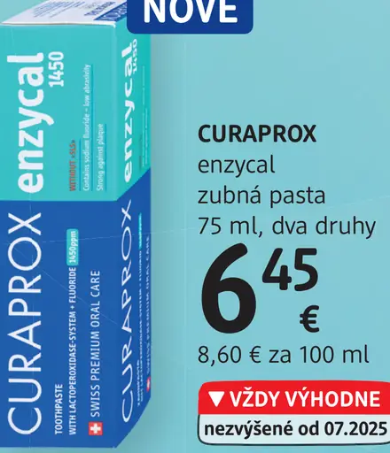 Curaprox enzical zubná pasta