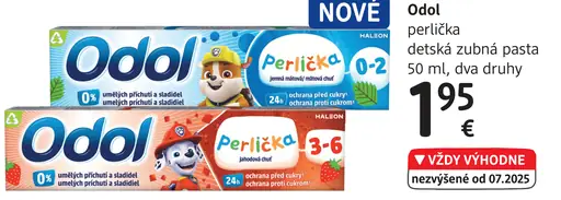 Odol Perlička detská zubná pasta