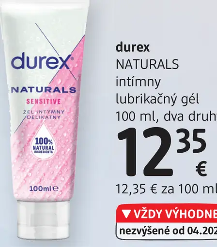 Durex lubrikačný gél